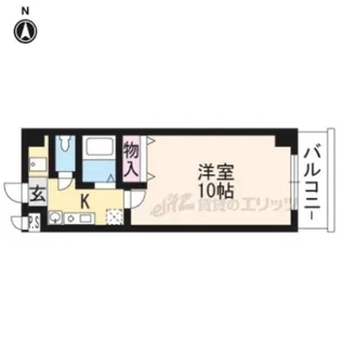 HiroMomoyama【302号室】の間取り