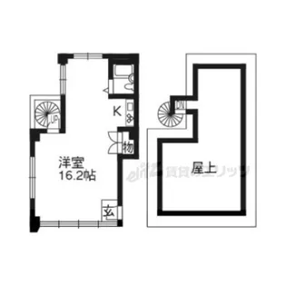 東寺ビル【301号室】の間取り