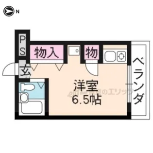 ブルーベル【101号室】の間取り