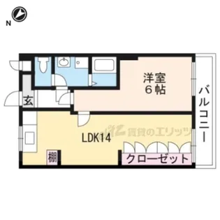 ミックマックシックス【203号室】の間取り