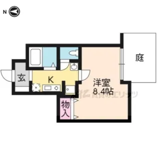 J・シーダ花園【103号室】の間取り
