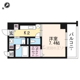 Pronity Hill【7階】の間取り