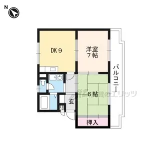 グランドゥールタナカ【203号室】の間取り