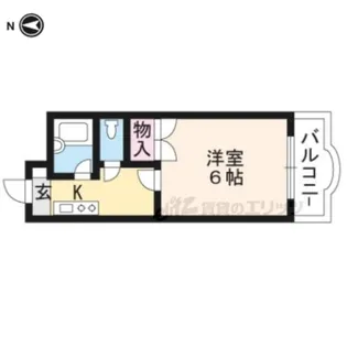 内藤マンション【303号室】の間取り