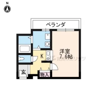 キッパーズビル【502号室】の間取り