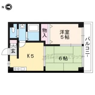 ロイヤルレジデンス・パイン&ベア【202号室】の間取り