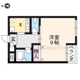 エクセレンスかみとも【302号室】の間取り