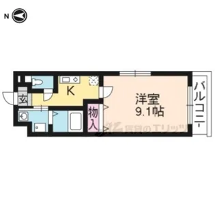 セレーナ北山?【503号室】の間取り