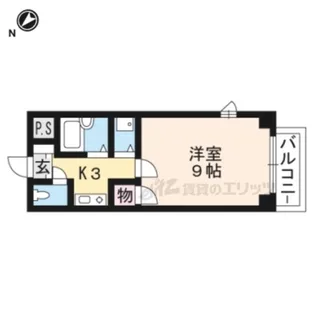 ファミーユSETA【5階】の間取り