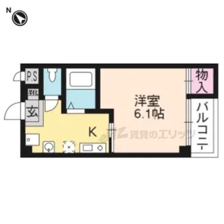 ミルコート【101号室】の間取り