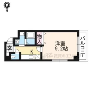 グリーンコート【503号室】の間取り