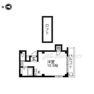 グランシェロ【2-B号室】の間取り