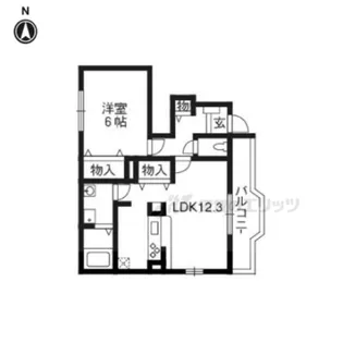 リヴィエールT【1階】の間取り