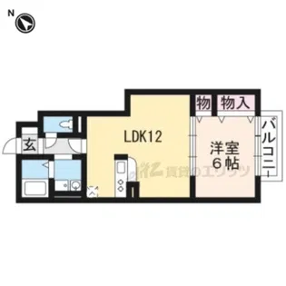 サクラハウス【1階】の間取り