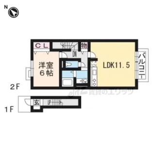サクラハウス【2階】の間取り