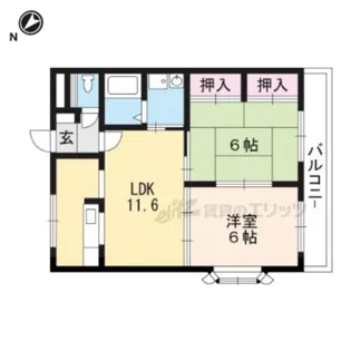 エトワールS【2階】の間取り