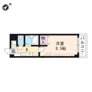 APEX FLAT R【3階】の間取り