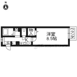 エクセルコート【2階】の間取り