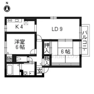 フル?レ高砂【2階】の間取り