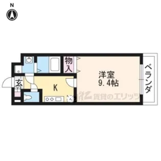 アネシス高見【205号室】の間取り