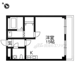 リバティヒルヤグラ【302号室】の間取り