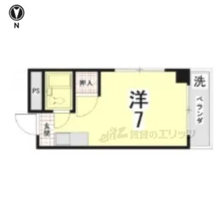 シャルマンまえ川【303号室】の間取り