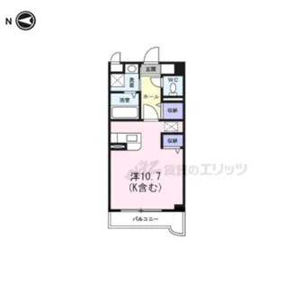 プラティーク・アビテ【2階】の間取り