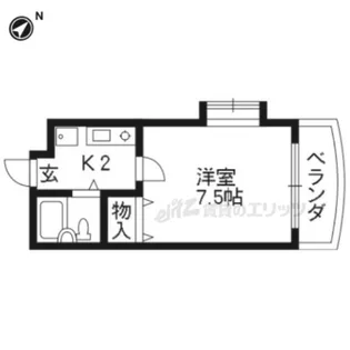 アーバンレジデンス神山台【202号室】の間取り
