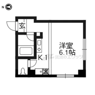 ARK・BW【301号室】の間取り