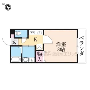 ファミリーセブン【103号室】の間取り