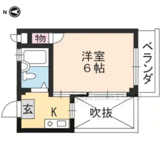 REVE深草【302号室】の間取り