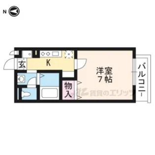 メゾン・ド・リュンヌ【1階】の間取り