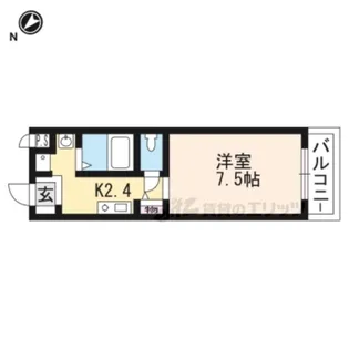 I.O.Rビル【501号室】の間取り