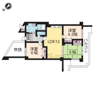 MNS天ヶ池【2階】の間取り