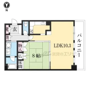 カーサ葵【305号室】の間取り