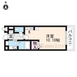 シェーネ【306号室】の間取り