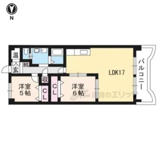 ビバリーマンション?【304号室】の間取り