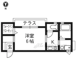 ハイツ・クレイン【2階】の間取り