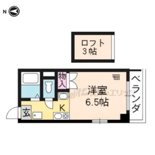 フューチャードリーム北野【302号室】の間取り