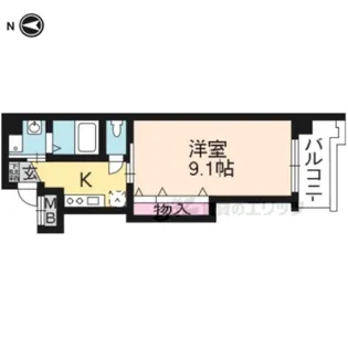 Tsukamoto【601号室】の間取り