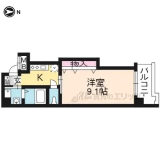 Tsukamoto【604号室】の間取り