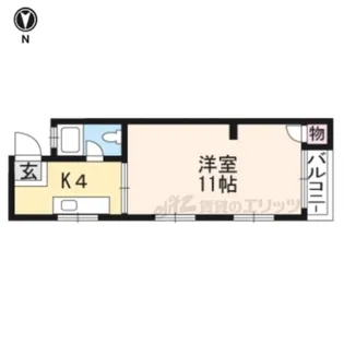 ドリームハイツ【206号室】の間取り