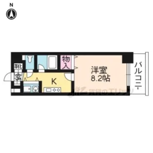 マジェスティ【8階】の間取り