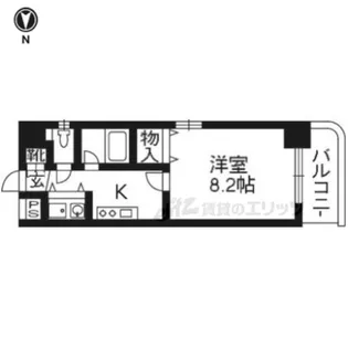 マジェスティ【8階】の間取り