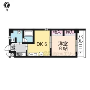 スタンザ桂【306号室】の間取り
