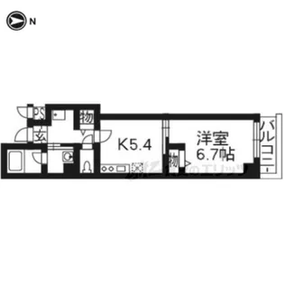 ワイズコート【102号室】の間取り
