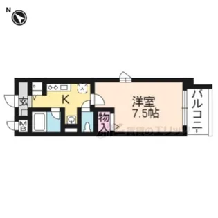 ヴィレイア101【3階】の間取り