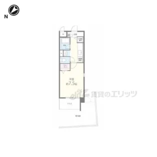 ヴィレイア101【1階】の間取り