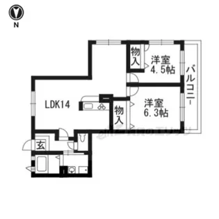 緑樹?【1階】の間取り