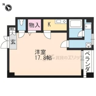 Succeed吉祥院【505号室】の間取り